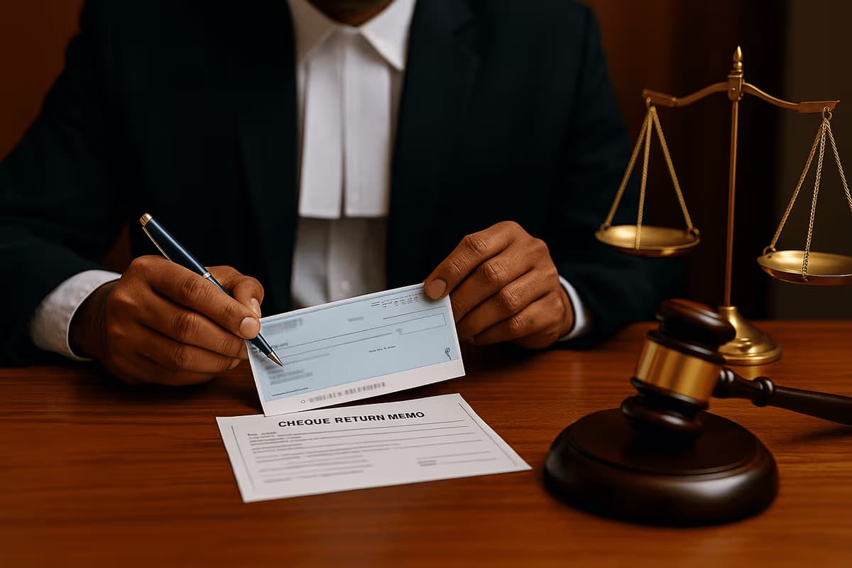 CHEQUE BOUNCE COMPLAINT